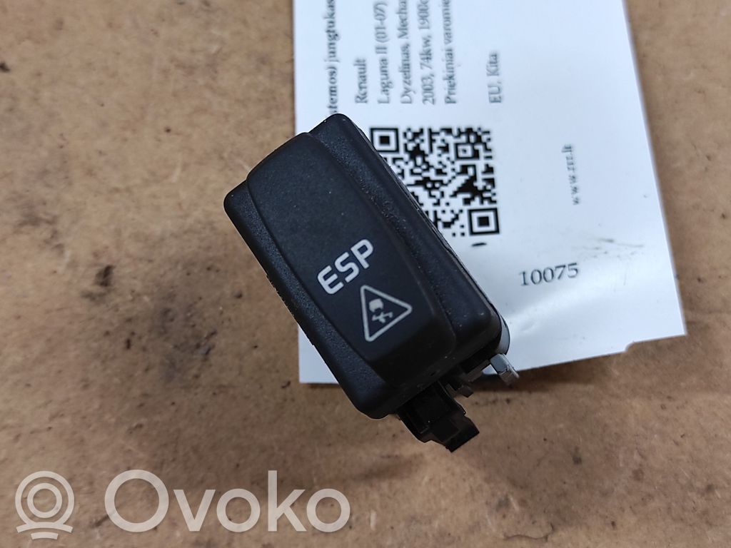 Renault Laguna II ESP (stability program) switch 