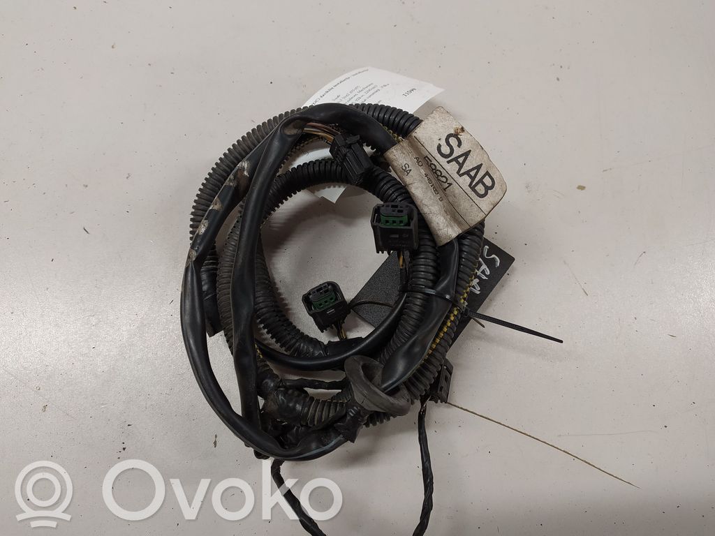 Saab 9-3 Ver2 Cableado del sensor de aparcamiento (PDC) 