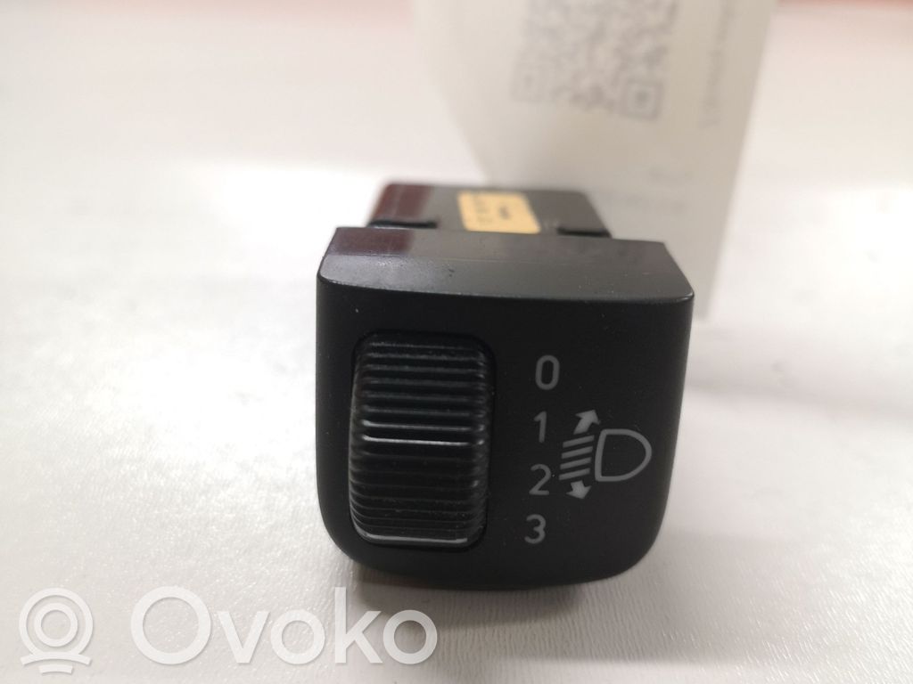 Saab 9-5 Headlight level height control switch 