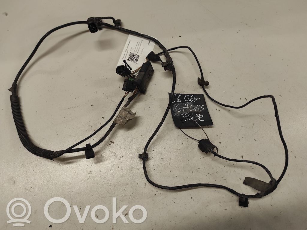 Citroen C6 Cableado del sensor de aparcamiento (PDC) 