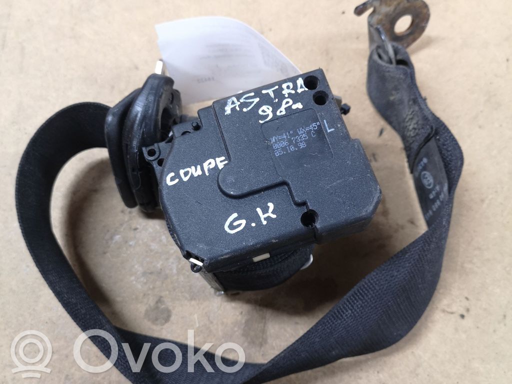 Opel Astra G Cinturón trasero 