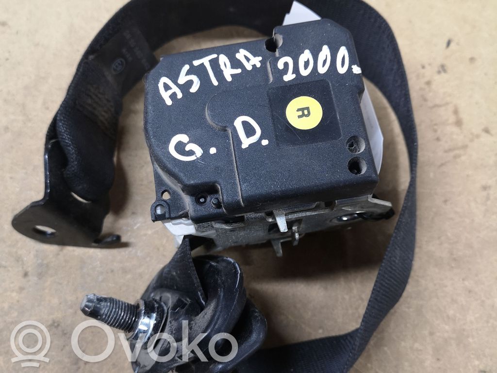 Opel Astra G Cinturón trasero 