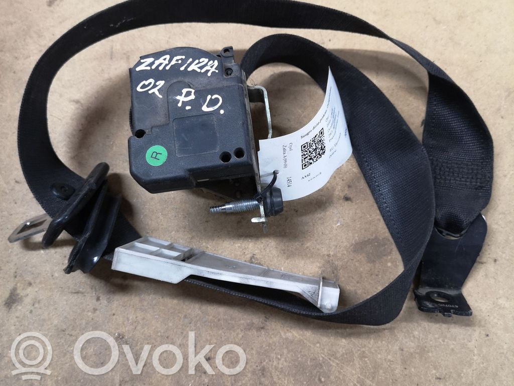 Opel Zafira A Cinturón delantero 