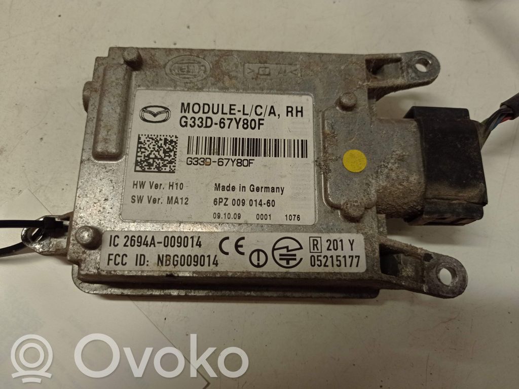 Mazda 6 Aklos zonos modulis 