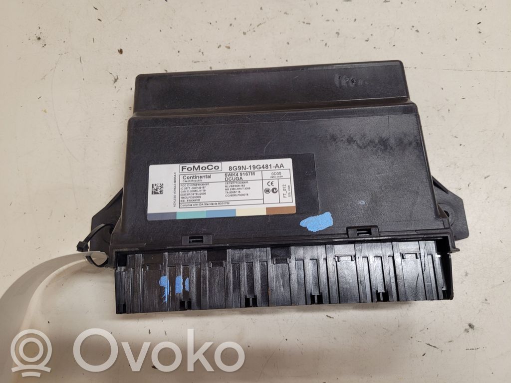 Jaguar XF Beraktės sistemos KESSY (keyless) valdymo blokas/ modulis 