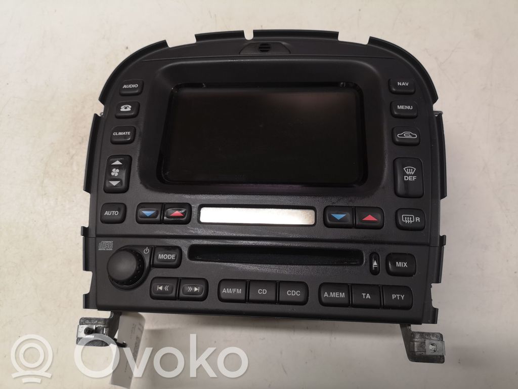 Jaguar S-Type Radio/CD/DVD/GPS head unit 