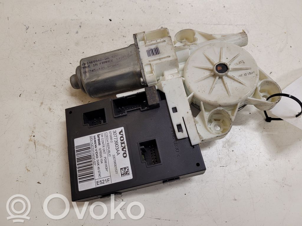 Volvo S40 Silnik regulatora szyby drzwi przednich 