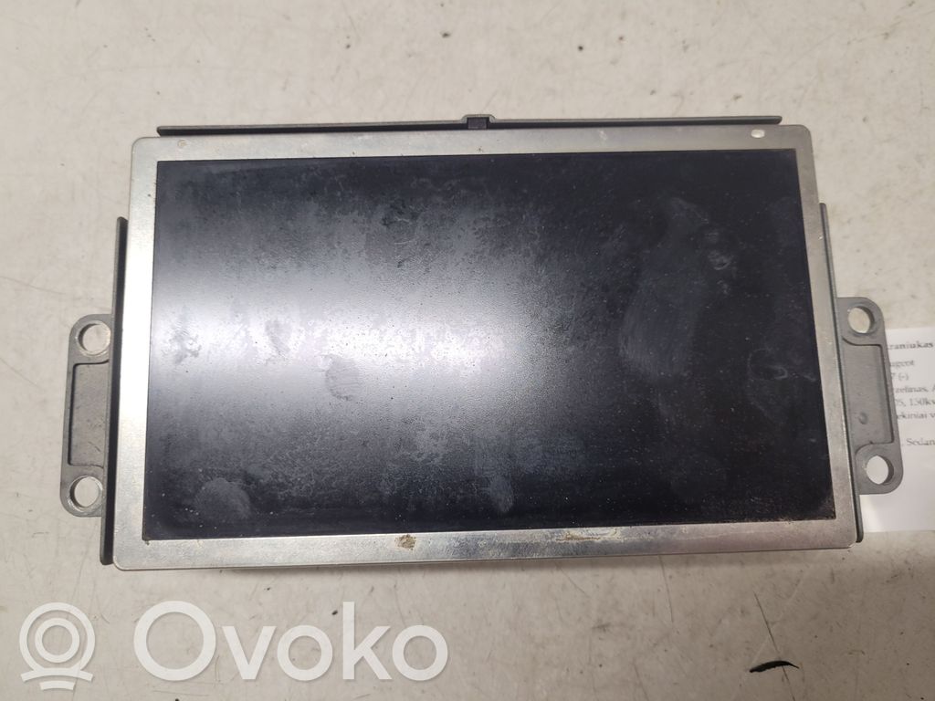 Peugeot 607 Screen/display/small screen 