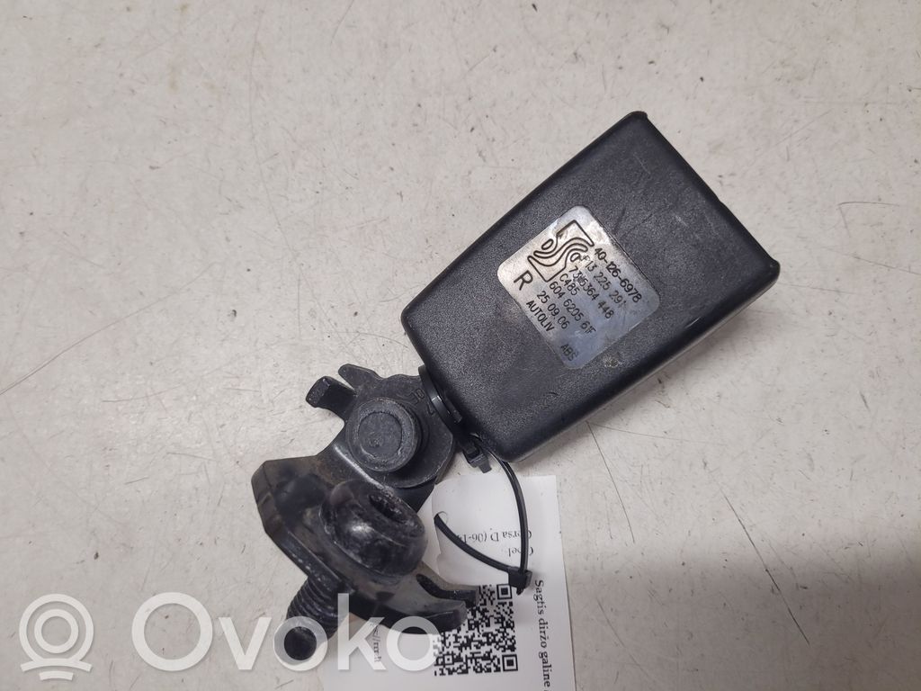Klamra tylnego pasa bezpieczeństwa   401266978,F13225291,604620561F