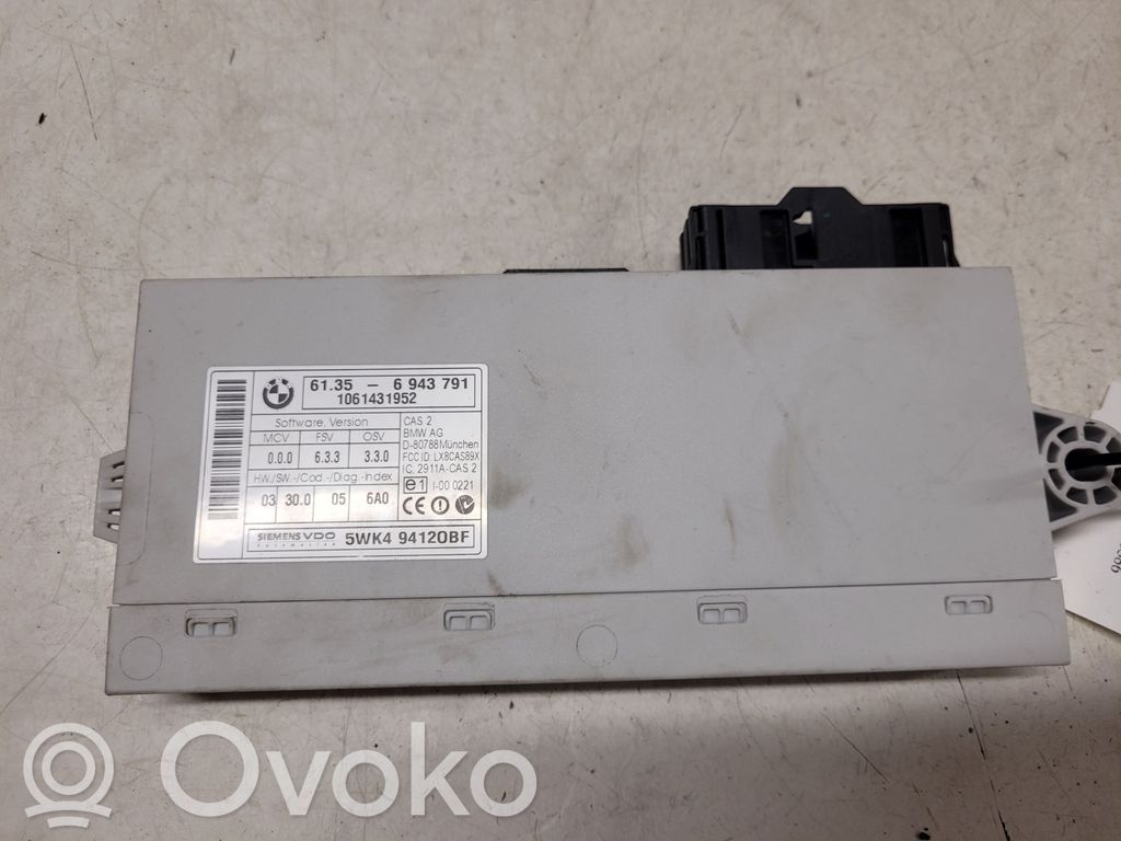 BMW 5 E60 E61 CAS control unit/module 