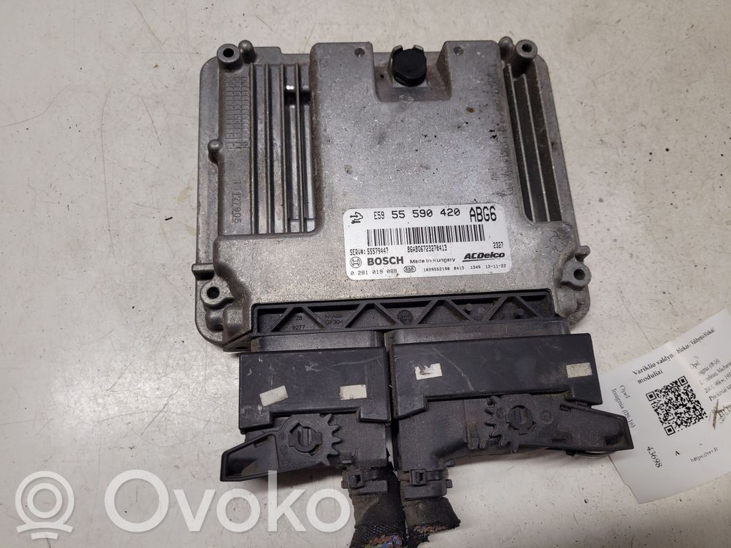 Opel Insignia A Engine control unit/module 