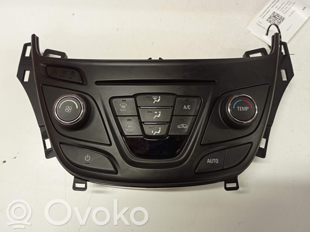 Opel Insignia A Climate control unit 