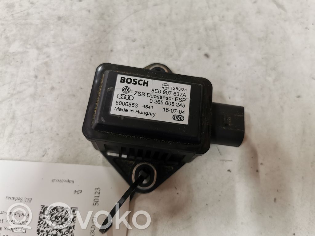Skoda Superb B5 (3U) ESP acceleration yaw rate sensor 
