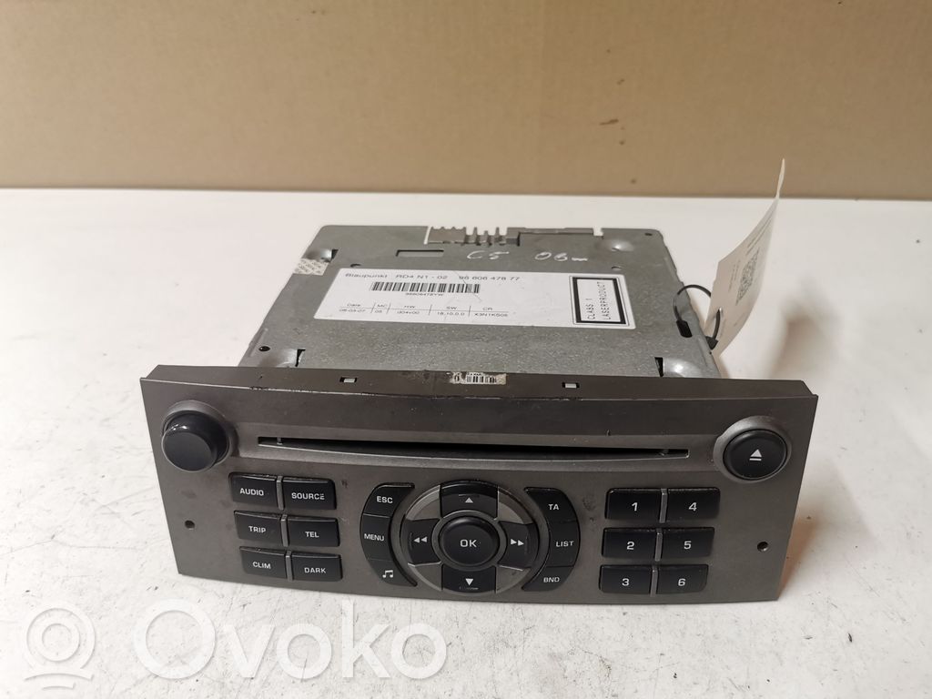 Citroen C5 Radio/CD/DVD/GPS head unit 