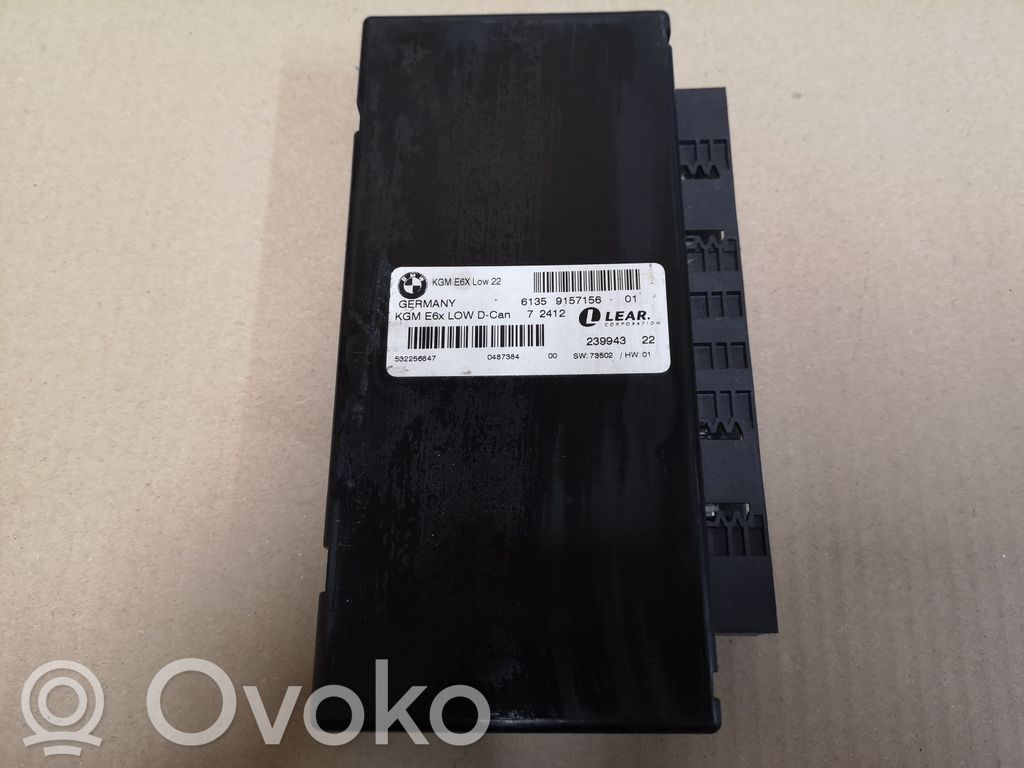 BMW 5 E60 E61 Komforto modulis 