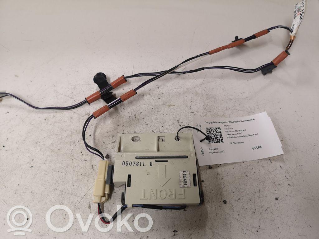 Mazda 5 Airbagsensor Crashsensor Drucksensor 