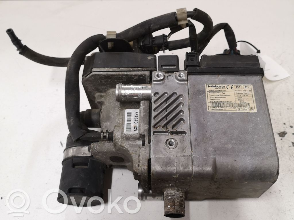 Mazda 6 Auxiliary pre-heater (Webasto) 