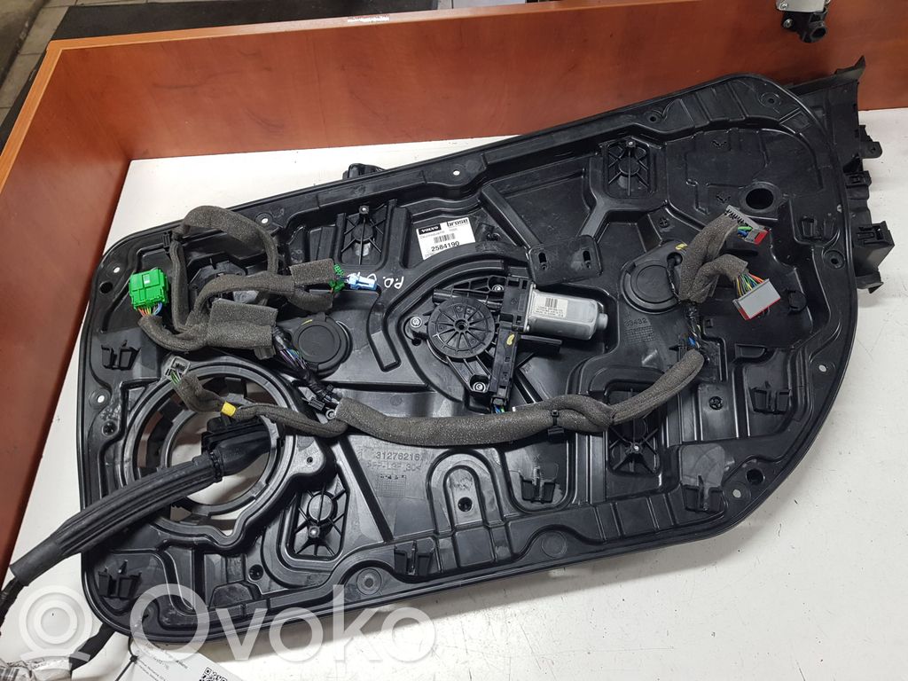 Volvo V40 Front door window regulator with motor 
