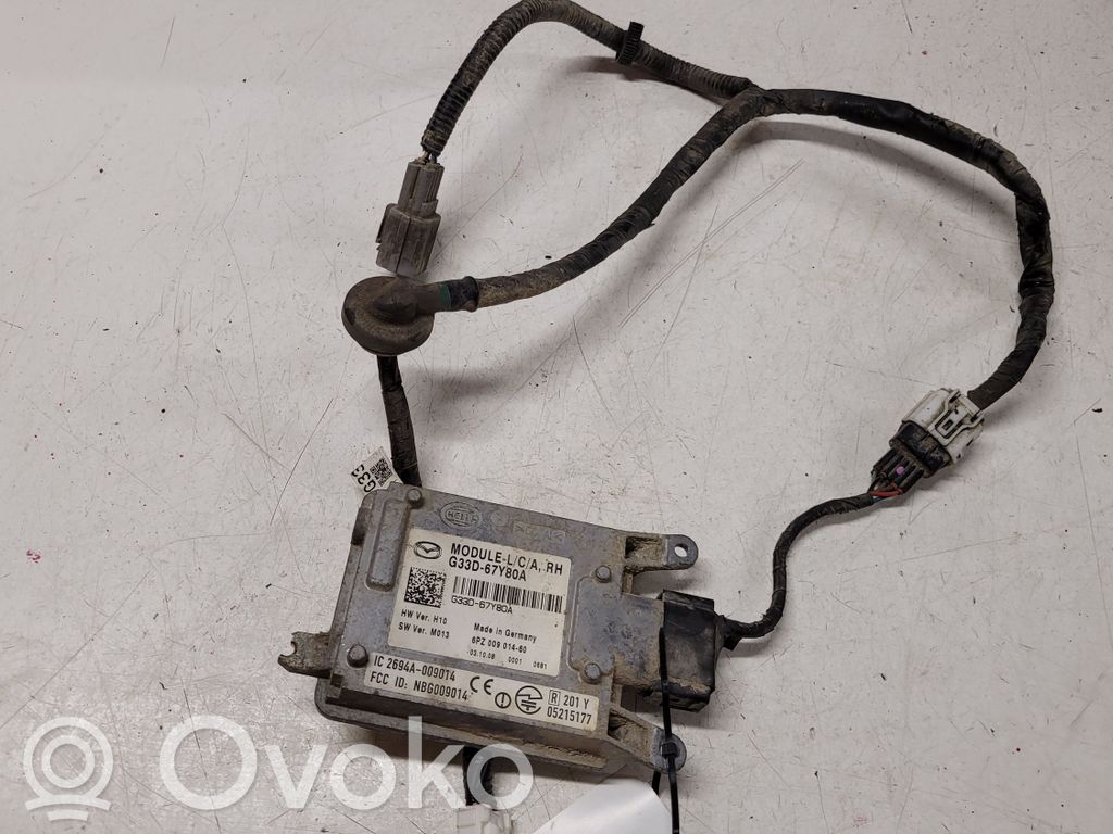 Mazda 6 Radarsensor Totwinkel Spurwechsel 