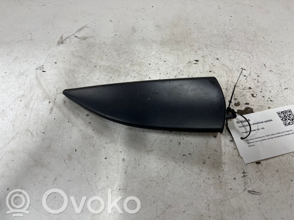 Peugeot Partner Kunststoffverkleidung Außenspiegel 