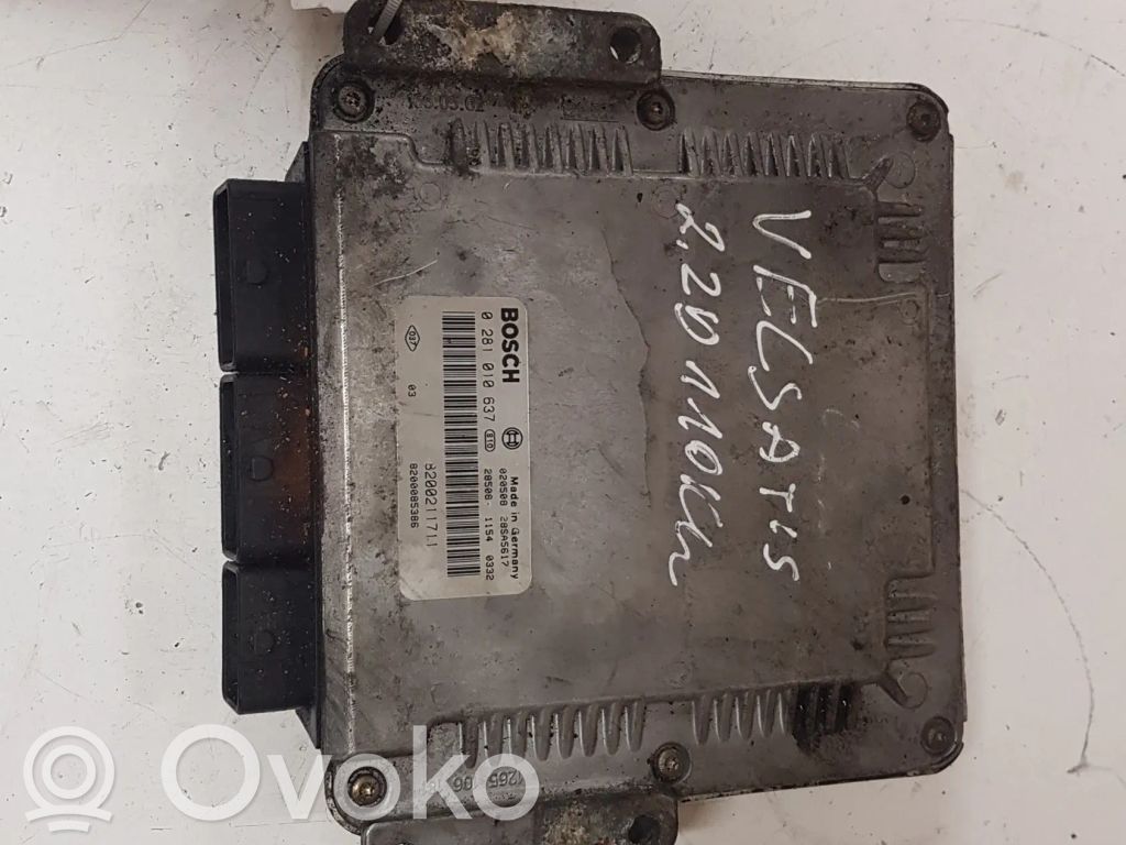 Renault Vel Satis Engine control unit/module 