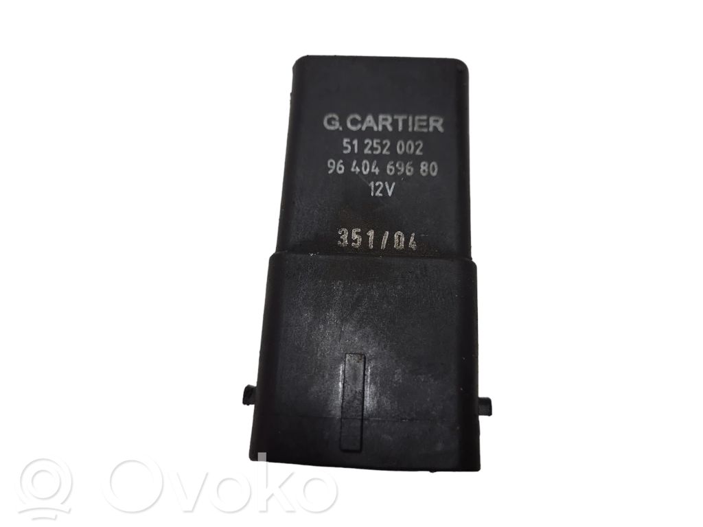 Peugeot 407 Glow plug pre-heat relay 