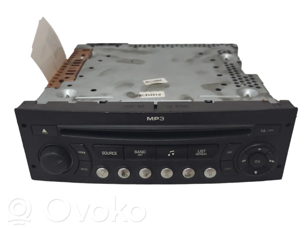 Citroen C4 I Picasso Panel / Radioodtwarzacz CD/DVD/GPS 
