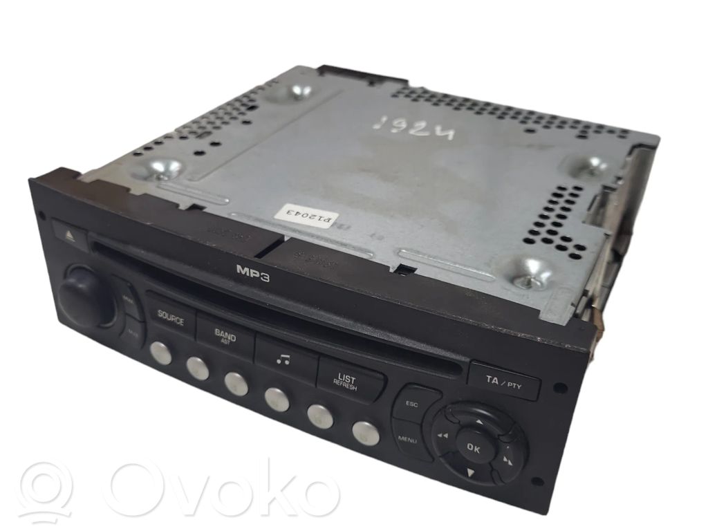 Citroen C4 Grand Picasso Panel / Radioodtwarzacz CD/DVD/GPS 