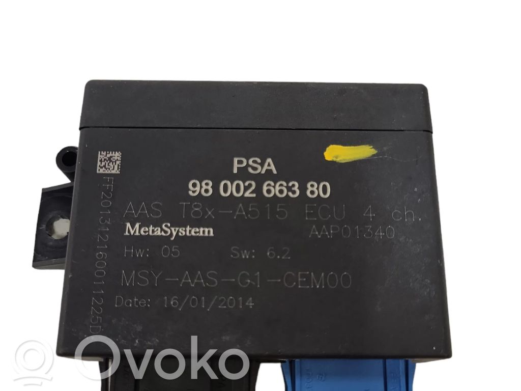 Peugeot 5008 Unitate/modul de comandă parcare PDC 