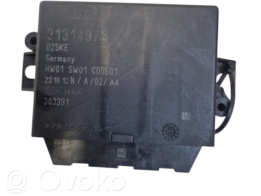 Pysäköintitutkan (PCD) ohjainlaite/moduuli   31314975