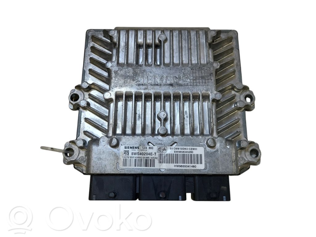 Peugeot 407 Engine control unit/module 