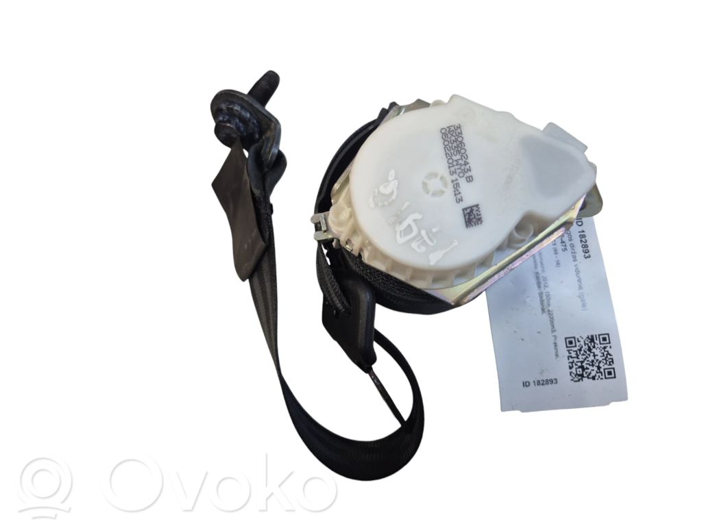 Citroen C5 Cinturón medio (trasero) 