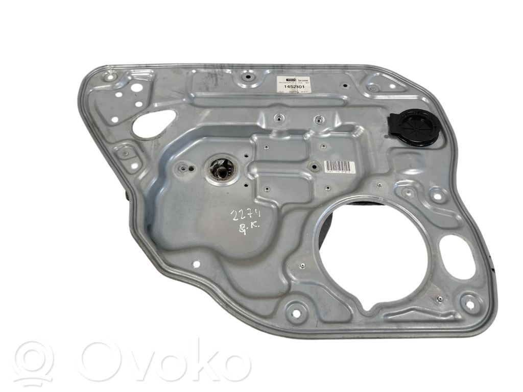 Volvo V50 Rear window lifting mechanism without motor 
