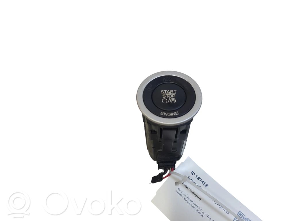 Dodge Challenger Engine start stop button switch 