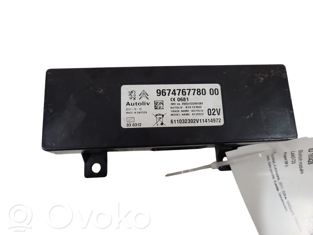 Peugeot 508 Modul unitate control Bluetooth 