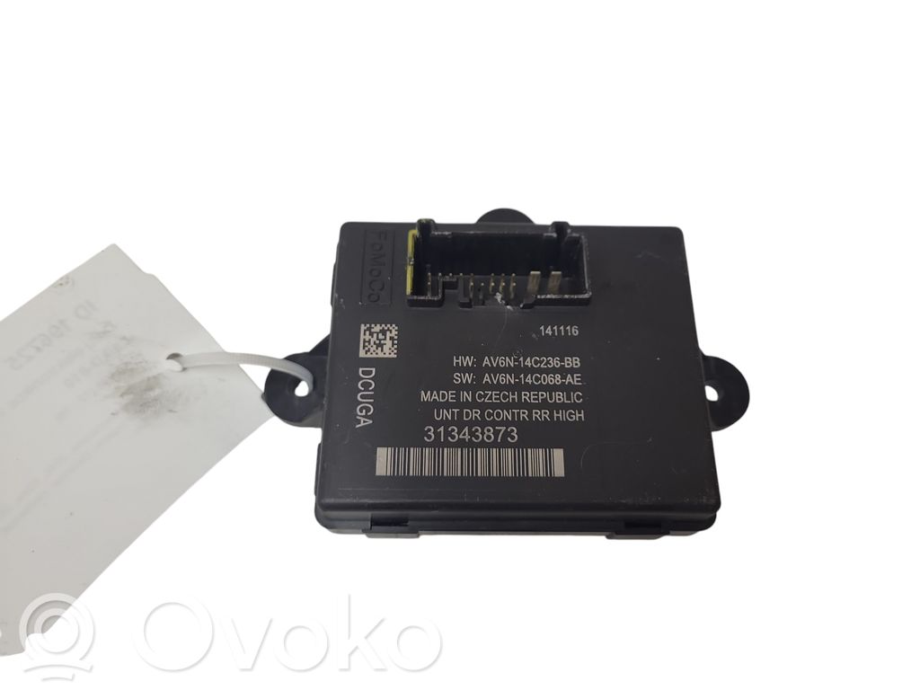 Unité de commande module de porte   31343873