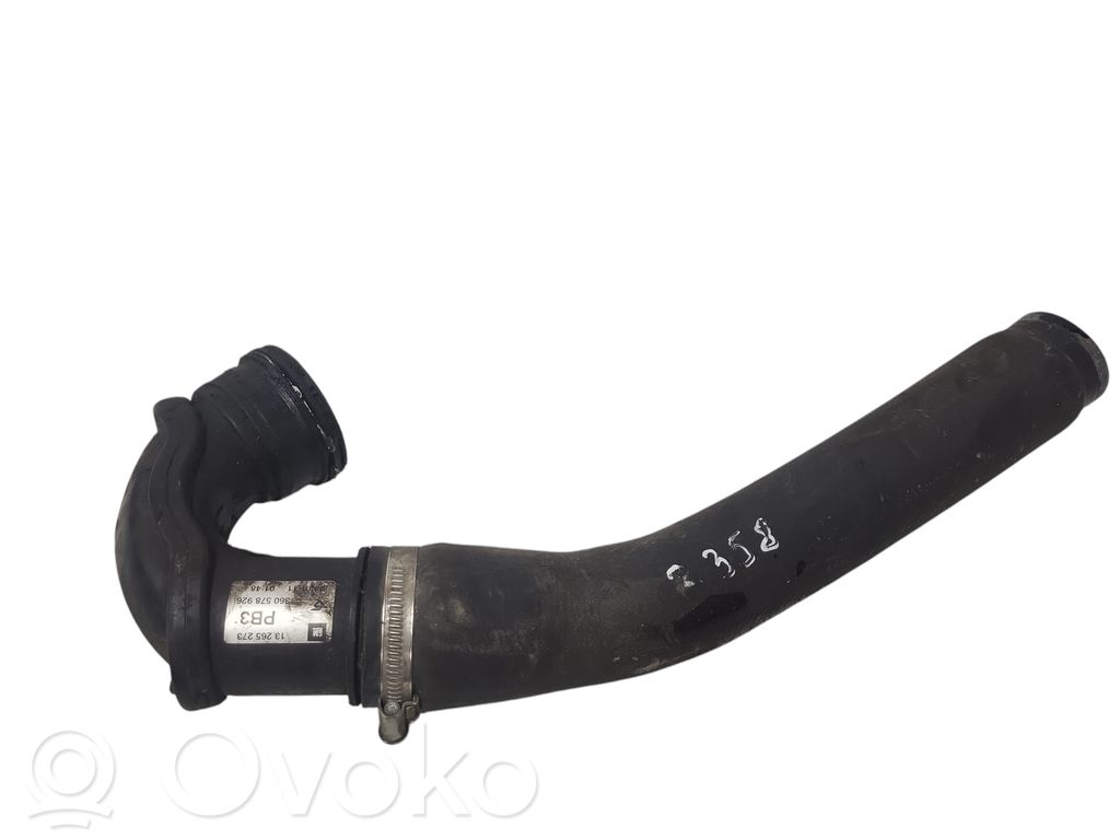 Opel Astra J Wąż / Rura intercoolera 