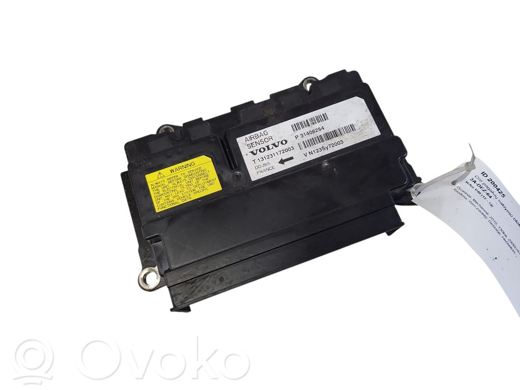 Airbag control unit/module   31406254,131231172003