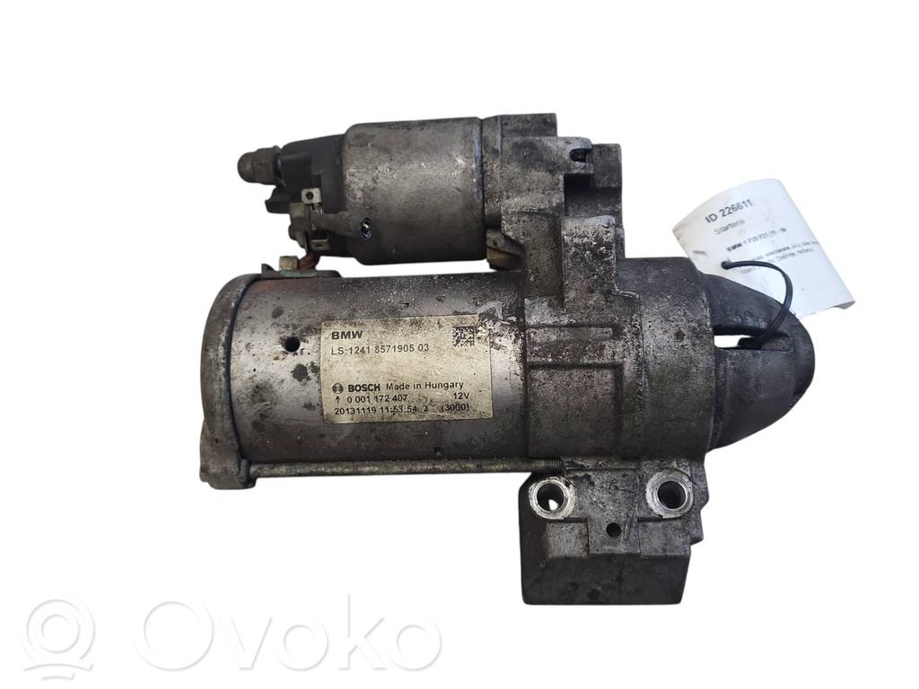 BMW 1 F20 F21 Motor de arranque 