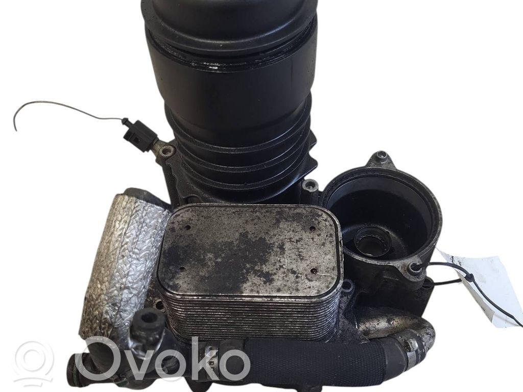 Audi A6 S6 C6 4F Oil filter mounting bracket 