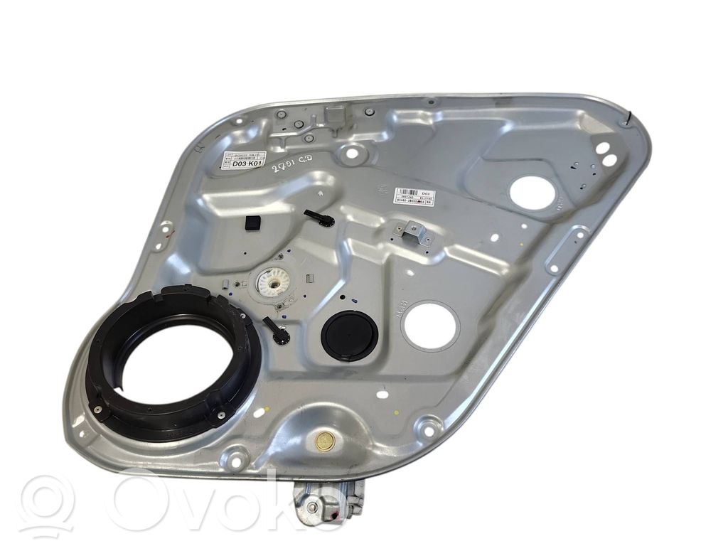 Elektryczny podnośnik szyby drzwi tylnych   834802B020J4S4,2601240