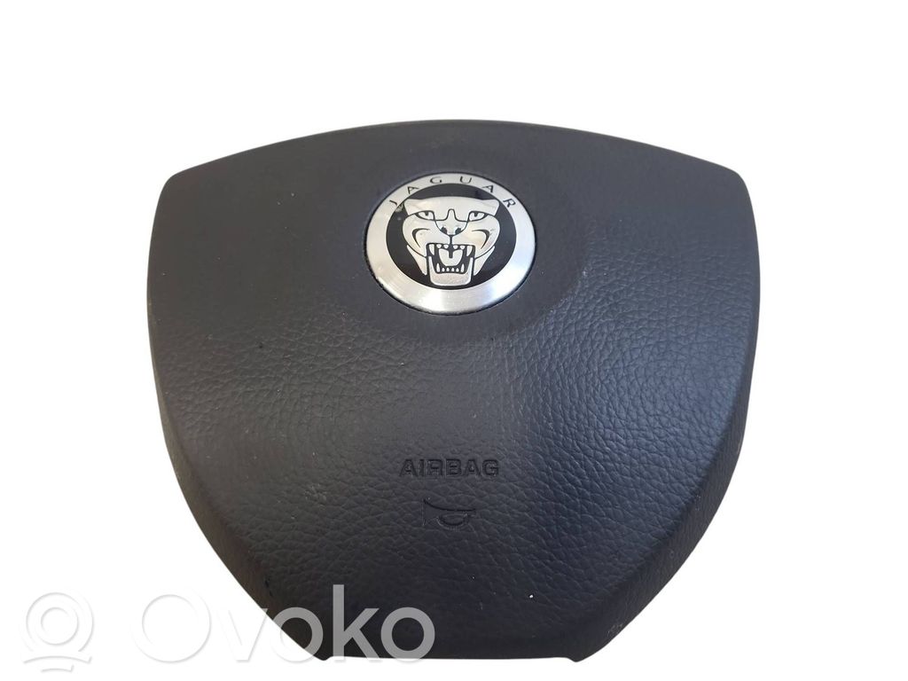 Jaguar XF X250 Poduszka powietrzna Airbag kierownicy 
