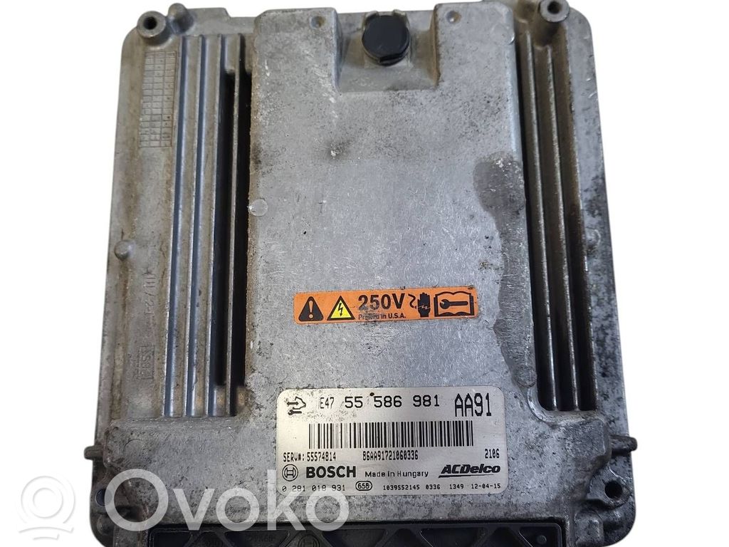 Opel Insignia A Engine control unit/module 