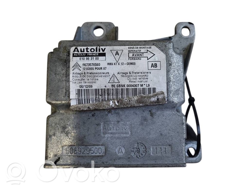 Airbag control unit/module   610963100,608929500
