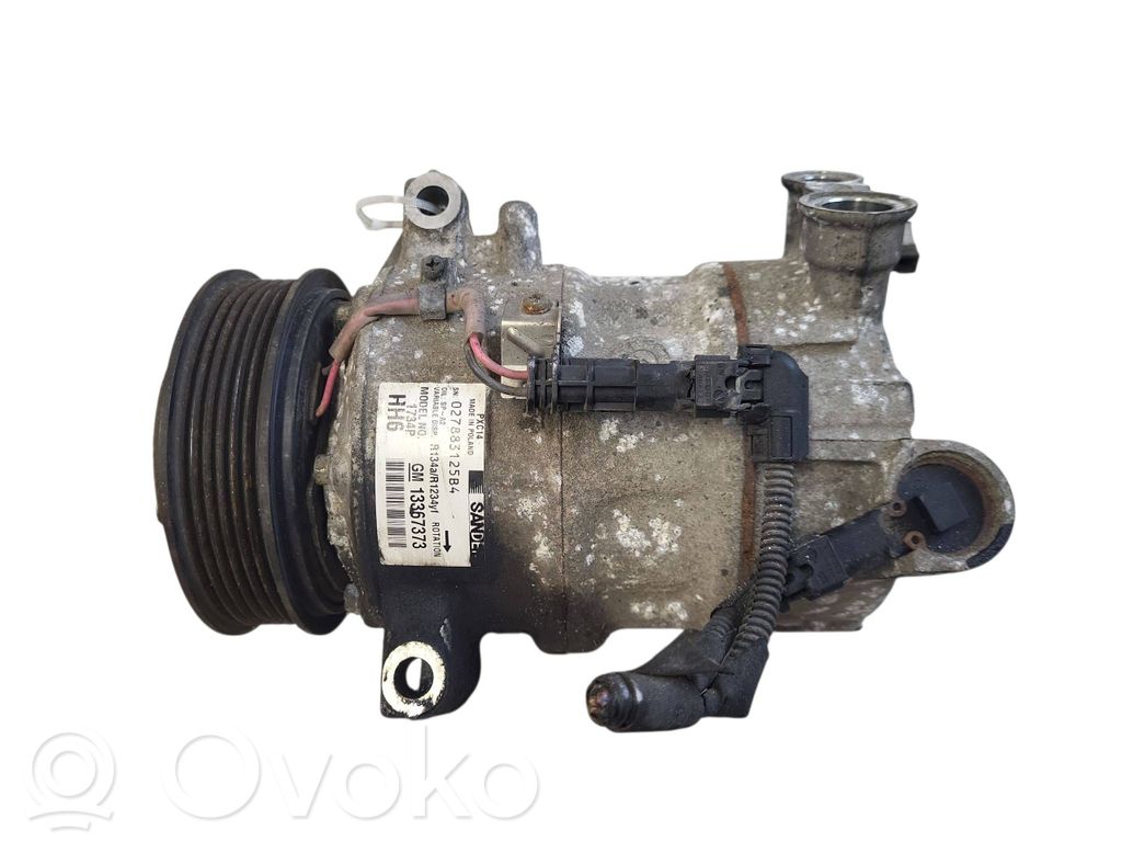 Opel Astra K Compresor (pompă) aer condiționat (A/C)