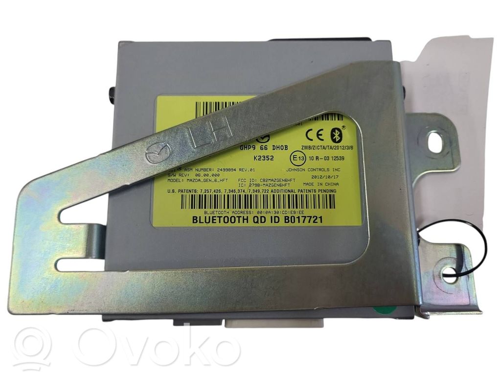 Mazda 6 Bluetooth control unit module 