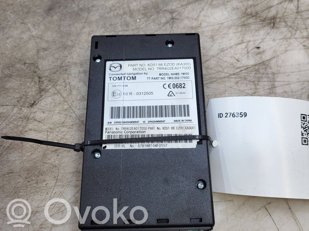 Centralina/modulo navigatore GPS   7RR4U2EA01700D,10R0312505,578168104F0157