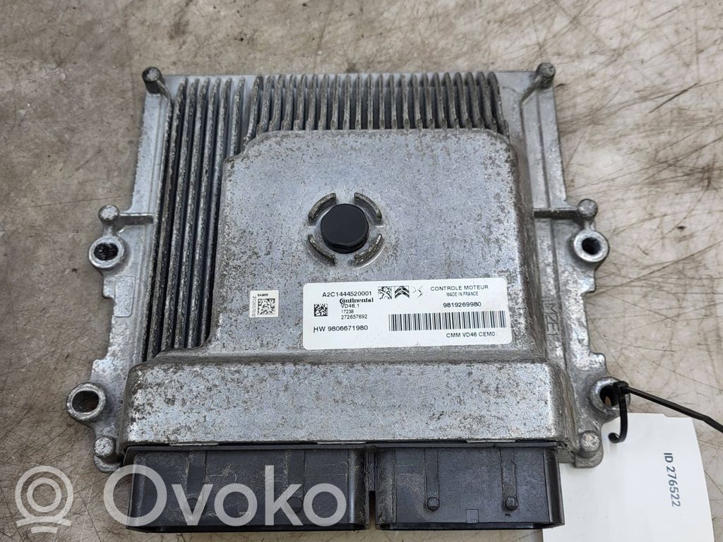 Citroen C3 Aircross Engine control unit/module 