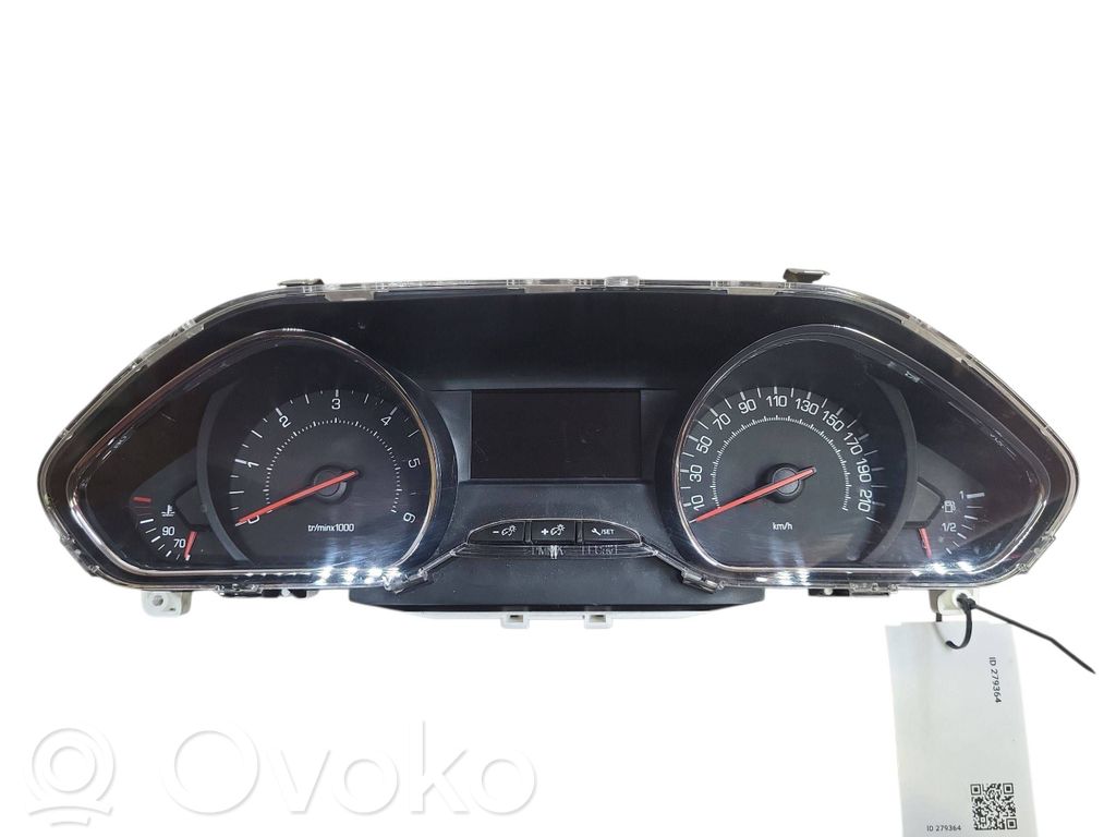 Peugeot 208 I Vitezometru (grup de instrumente)