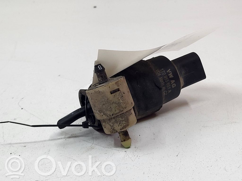 Audi A6 S6 C6 4F Pompa lavavetri parabrezza/vetro frontale